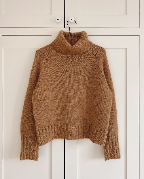 PetiteKnit - Caramel Sweater